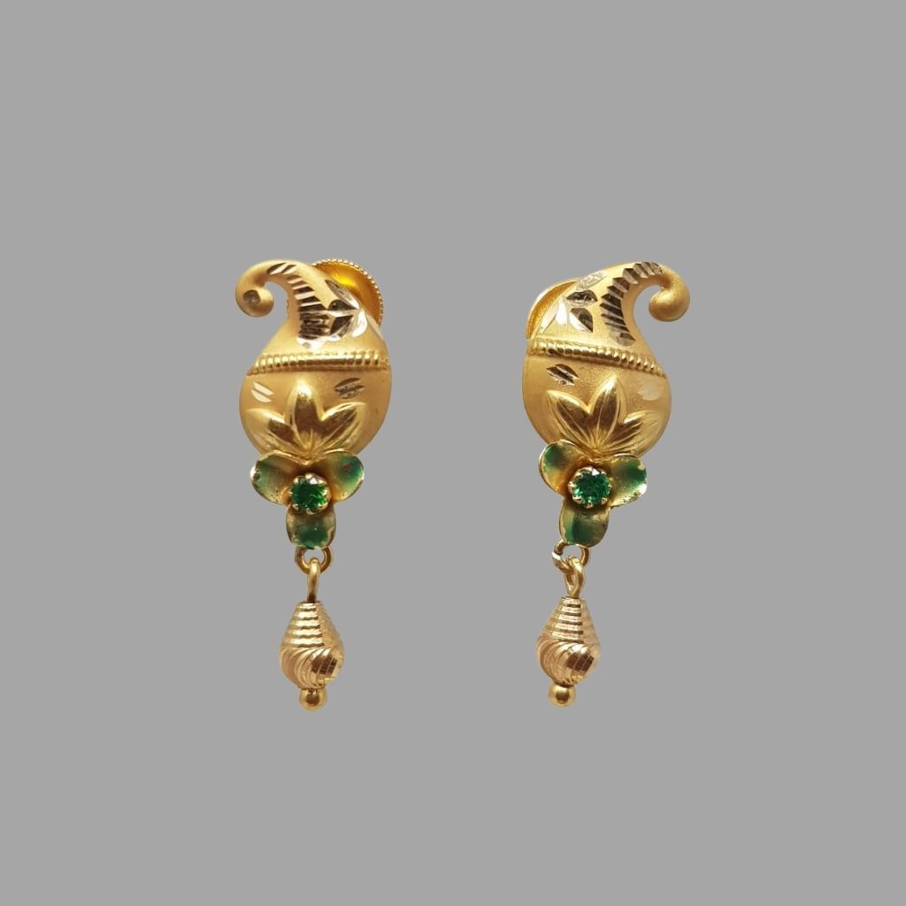 Update 158+ fancy gold casting earrings