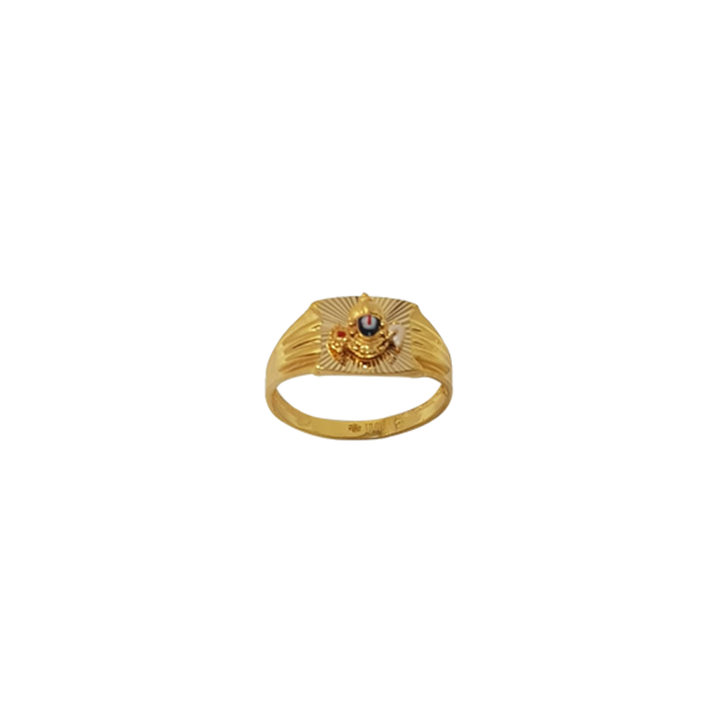 Half balaji ring casting jewellery gold | Mens gold rings, Casting jewelry,  Rings for men