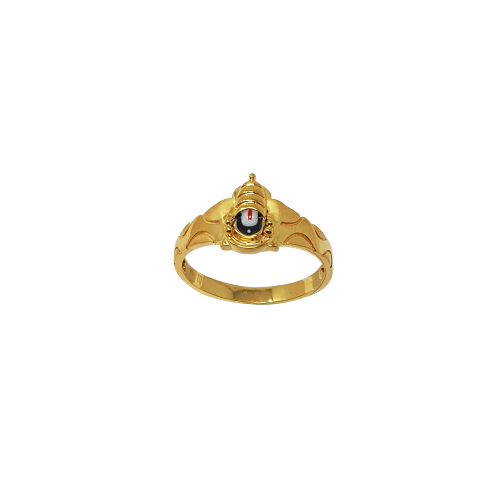 Divine Lord Balaji 22KT Gold Ring