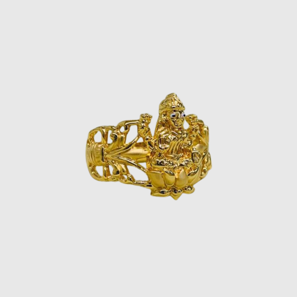 gold lakshmi ring | goddess lakshmi gold rings | lakshmi devi gold rings  online | latest lakshmi devi ring models | lakshmi ring